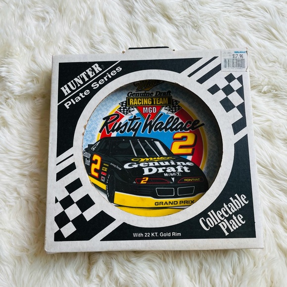 Rusty Wallace #2 Collectable Plate 8.5" NIB